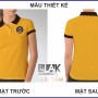 Mẫu áo thun đồng phục Công ty Hitek mới nhất